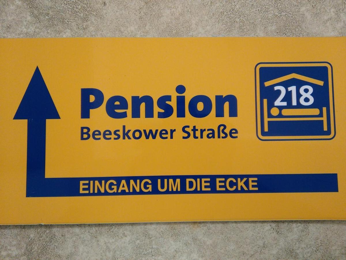 Zimmervermietung Schoenfliesser Stuben Auch Fuer Monteure Eisenhüttenstadt Eksteriør bilde